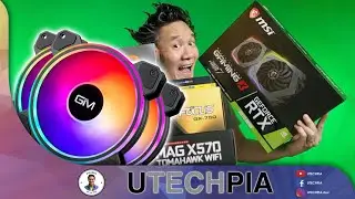 BEST RGB Fans for just $10!  These fans are SO GOOD!
