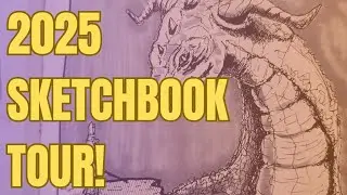 Showing off all my sketchbooks from 2025 | Review my process and projects!