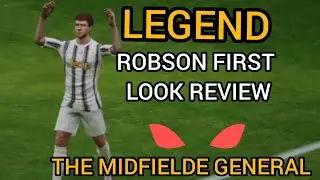 PES 93 rated legend Robson first look review 😍 | THE MIDFIELDE GENERAL 💥