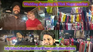 My friend live singing 🎶 wedding shopping chalu hai 😇