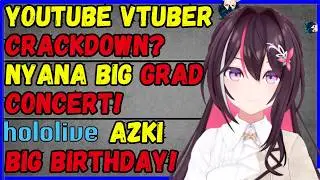 Youtube vtuber clipper crackdown?! Nyana Banyana graduation concert! IKEA saba love! Holostars M&G!