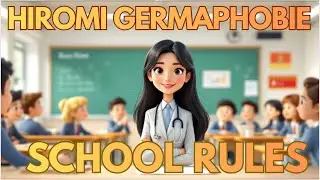 Hiromi Germaphobie: School Rules Showdown! 🎓🇯🇵🇺🇸 | A Funny Kids Song About Classroom Life & Culture