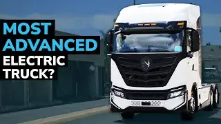 Take a Ride in the Nikola Tre BEV Electric Semi Truck