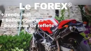 Impression sur Plexiglass&reg;, Dibond&reg; et Forex&reg;