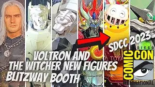 The Witcher And Voltron New Figures At Blitzway Booth SDCC 2023!
