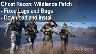 Ghost Recon Wildlands FPS Unlock Patch, how to fix low FPS