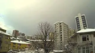 18 Şubat 2015 Kar yağışı [Time Lapse]