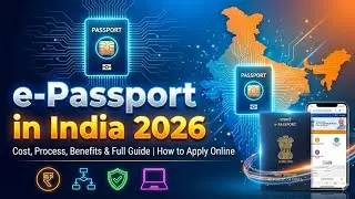 e-Passport in India 2026 | Cost, Process, Benefits & Full Guide | How to Apply Online