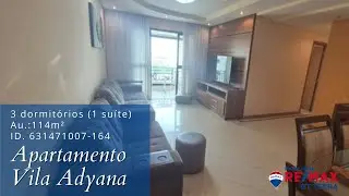 Apartamento para Alugar Semi Mobiliado 114 m&sup2;, Vila Adyana - S&atilde;o Jos&eacute; dos Campos