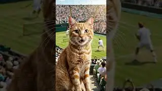 Match Point Drama in the Tiger vs Lion Tennis Battle #Shorts#YouTubeShorts#Tennis#MatchPoint