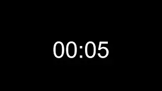 5 Second Timer ⏱️ | Simple Countdown