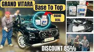 2025 Grand Vitara Base Model Convert Into Top Model with Price | Grand Vitara Sigma Modified 
