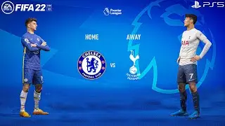 FIFA 22 PS5 | Chelsea Vs Tottenham Hotspur | Premier League 22/23 Full Match | 4K Gameplay
