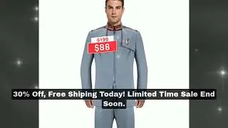 Takerlama Admiral Vance Costume Star Trek Discovery $89