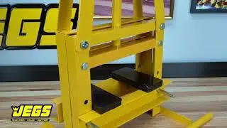 JEGS Hydraulic Shop Press [6-Ton A-Frame] 555-81635