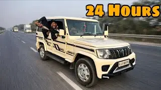Living 24 Hours In Car 🚗 Challenge | BIG ADVENTURE