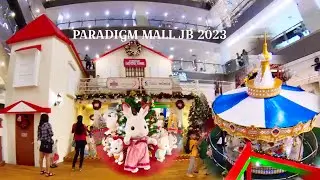A Sylvanian Families Christmas Paradigm Mall Johor Bahru 2023 shot on the Insta360 One X2 camera.