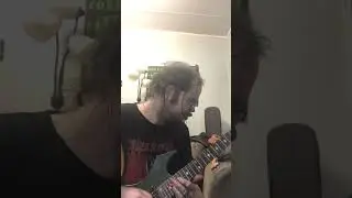 guitar playing and drink combo