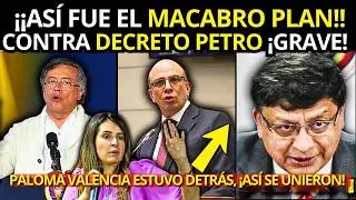 Urgente PETRO🚨Así MAGISTRADOS Frenaron DECRETO; Tienen PLAN Para SALVAR BILLONES Y GANAR ELECCIONES