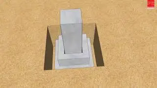 RCC Precast  Smart Pedestal  Design (Isolated Footing) - Installation Methodology