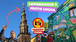 A Cidade Sem Lei de Christiania e Mirantes de Copenhague - Dinamarca 🇩🇰