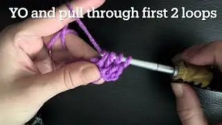 6. Triple Crochet - Pocket Hug Heart