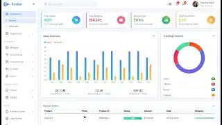 Angular 17 Bootstrap 5 Ecommerce HR Free Admin Dashboard Template