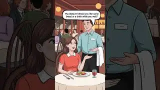 🍝 Politely Returning Undercooked Food | Easy English Conversation for Beginners