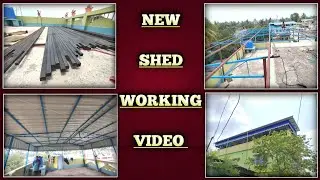 Shed Working Video 🫨 | Butiful Rooftop Making ❤️ #youtube #engineering #fabrication #tarrace