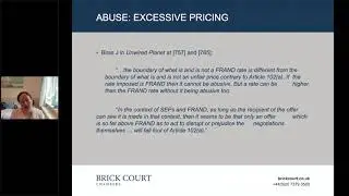 Abuse of Dominance mini series: 3. Litigating big tech/big data abuses