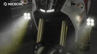 How to Install Front LED Lighting Kit Plug & Play For Yamaha Tenere 700 / XTZ700 2019-2024