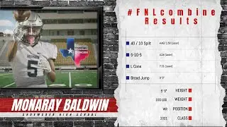 '21 WR Monaray Baldwin Shoemaker HS (TX)