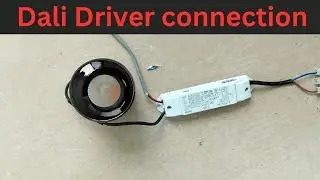 Dali driver connection!Dali lighting control wiring diagrams #dali#lightingcontrol