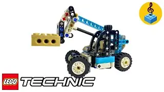 LEGO Technic 2-in-1 42133 Telehandler - build and show #lego #brickssymphony