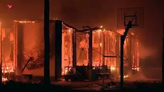 Zeer grote brand verwoest basisschool De Triangel in Lelystad
