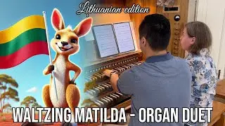 WALTZING MATILDA (ORGAN DUET) - arr. Vidas Pinkevicius | St. Casimir's Church, Vilnius, Lithuania