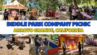 Biddle Park Arroyo Grande Company Picnic Planner: Catering, Inflatables & Carnival Games for 275