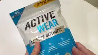 Active Wear Laundry Detergent: Great for Workout Clothes!