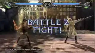 SOULCALIBUR V Pyrrah Omega Vs Patroklos
