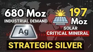 Silver Turns Strategic: 680 Moz Industrial Demand, 197 Moz Solar Pull, and the U.S. Critical Mineral