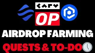 AIRDROP Updates #45 ➡️ Optimism, Carv, Prime Protocol & Mehr 🕔📓