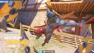 Overwatch Genji God Shadder2k Showing His Sick Genji Gameplay Skills -POTG-