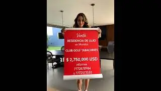 CASA VENTA CLUB GOLF TABACHINES CUERNAVACA #LuxuryLiving #realestate #BienesRaices #golf #Morelos