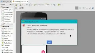 Android studio cannot launch AVD in emulator issue , enabling VT-x