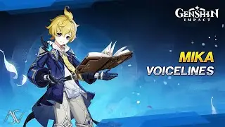 Mika Voicelines [EN & JP] - Genshin Impact