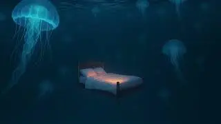 10 Min Jellyfish Dream | Soothing Music in a Floating Bedscape