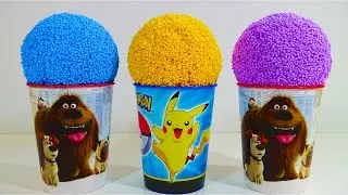 Foam Clay Ice Cream Cup Surprise Toys Shopkins Disney Jr. Mickey Mouse Clubhouse Peppa Pig