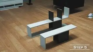 Karlin 4-Tier Ladder Bookcase - Assembly Video