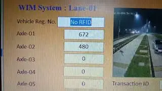 Axleload Operation, Slow Speed Weigh in Motion Online Monitoring and Fine Collection.