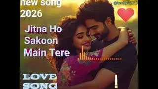 Jitna Ho Sakoon Main Tere ।। @techpk2717 | new song 2026 | romentic song | love ❤️| couple song 